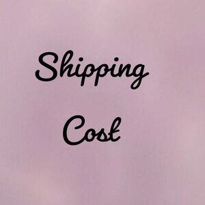 Shipping Cost Listing - Pink Background